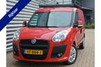 Fiat Dobló Cargo 1.6 Automaat Nwe Apk+Distributie/OrgNL, Euro 5, Stof, Gebruikt, Zwart