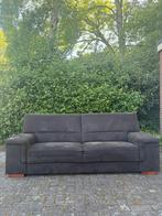 Donkergrijze 2,5-zits Bank | Zo goed als nieuw | €150, Hout, Tweepersoons, 75 tot 100 cm, Ophalen of Verzenden