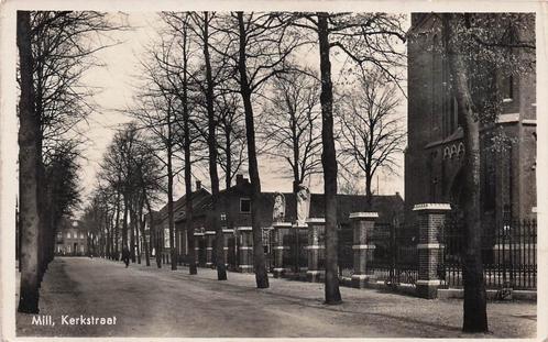 U648 Mill Kerkstraat - FOTOKAART uitg Derks de Wildt 1939 -, Verzamelen, Ansichtkaarten | Nederland, Gelopen, Zuid-Holland, 1920 tot 1940