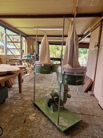 3KW Mechanische afzuiger (dust collector) beschikbaar voor biedingen