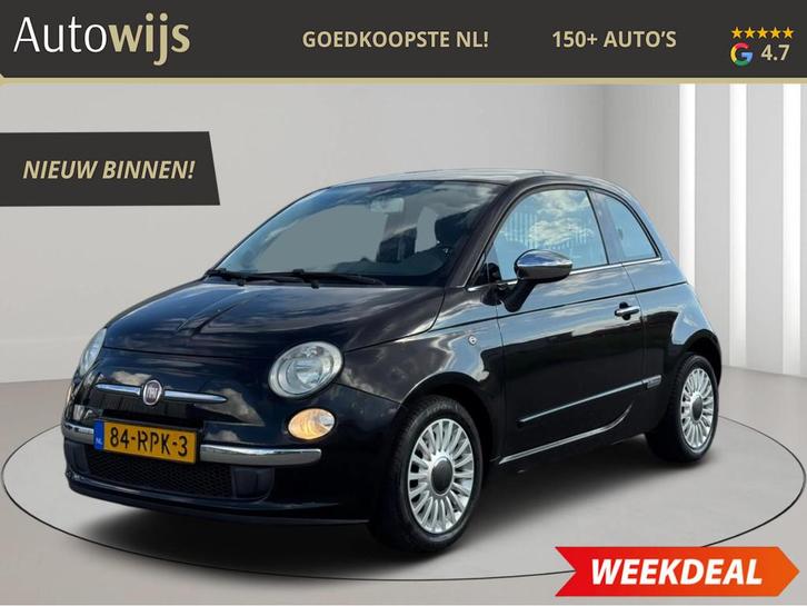 Fiat 500 0.9 TwinAir Lounge|PANO|78DKM|LM-VELG|NL AUTO|AIRCO, Auto's, Fiat, Bedrijf, Te koop, ABS, Airbags, Airconditioning, Centrale vergrendeling