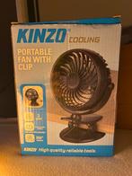 Draagbare ventilator met clip - 360 draaibaar - 2 stuks, Witgoed en Apparatuur, Ventilatoren, Ophalen of Verzenden, Nieuw, Tafelventilator