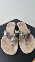 Lazzari Slippers met Sierstenen | maat 39, Ophalen of Verzenden, Gedragen, Grijs, Slippers