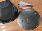 Fazley Tongue Drum Handpan TD12 in C majeur zwart 12 inch, Ophalen of Verzenden, Zo goed als nieuw, Melodische percussie