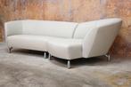 NIEUW beklede unieke leren Leolux Pupilla design hoekbank, 250 tot 300 cm, Leolux, Leolux, 125 tot 150 cm