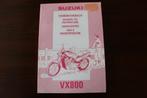 Suzuki VX800 1993 handleiding VX 800 fahrer handbuch, Motoren, Handleidingen en Instructieboekjes, Suzuki