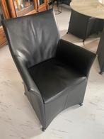 Eetkamerstoelen, merk Movani, Huis en Inrichting, Ophalen, Gebruikt, Minder dan 75 cm, Leer