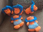 ING bank oranje blauwe  knuffels 5 stuks, Verzamelen, Ophalen of Verzenden