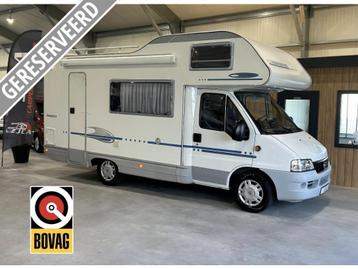 Adria Coral 572DK Serie70 2004 6-Persoons Fiat 110PK beschikbaar voor biedingen