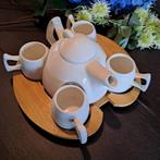 Partij van 20 porseleinen theesets, nieuw, Ophalen, Nieuw, Effen, Porselein