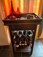 Elegant koloniaals wijnrek, Huis en Inrichting, Ophalen, Gebruikt, 5 tot 15 flessen, 75 cm of meer