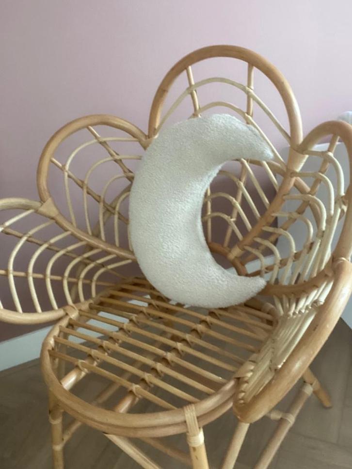 Rotan vlinderstoel Xenos, Huis en Inrichting, Stoelen, Zo goed als nieuw, Eén, Riet of Rotan, Bruin, Ophalen