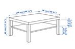 IKEA LACK - Coffee table, Huis en Inrichting, Tafels | Salontafels, Ophalen, Zo goed als nieuw