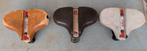 3 Vintage Lepper Hygia Fietszadels, Ophalen of Verzenden, Gebruikt, Oldtimer, Zadel