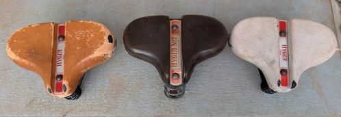 3 Vintage Lepper Hygia Fietszadels, Fietsen en Brommers, Fietsonderdelen, Gebruikt, Oldtimer, Zadel, Ophalen of Verzenden