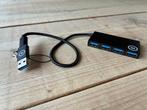 BlueBuilt 4-Poorts USB-AC 3.0 Hub, Harde schijf, Ophalen of Verzenden, Zo goed als nieuw, Blue built (Coolblue)