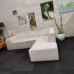 *SHOWROOMMODEL | *NIEUWSTAAT | Teddy stof | Beige | Hoekbank, 250 tot 300 cm, Modern design teddy stof hoekbank bank bankstel sofa