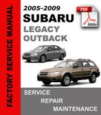 Subaru Legacy Outback 2005-2009 workshop manual PDF op DVD, Auto diversen, Handleidingen en Instructieboekjes, Verzenden