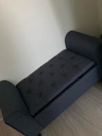 Antraciet Opbergbankje - Zo Goed Als Nieuw!, Ophalen, 50 tot 75 cm, Zo goed als nieuw, 75 tot 100 cm