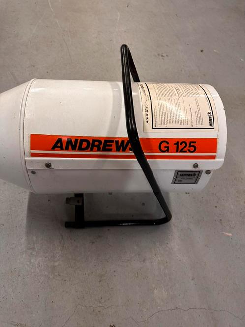 Andrews G125, gasheater, Doe-het-zelf en Verbouw, Verwarming en Radiatoren, Gebruikt, Overige typen, 800 watt of meer, 30 tot 80 cm