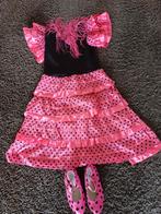 Spaanse jurk, Kinderen en Baby's, Ophalen of Verzenden, Gebruikt, 122 t/m 128, Meisje