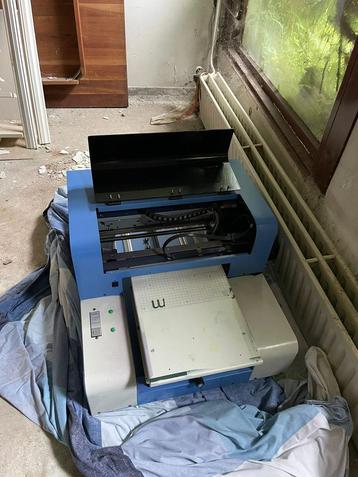 Uv printer met inkt beschikbaar voor biedingen
