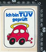 Sticker: Rheinisch Westfalischer TUV, Ophalen of Verzenden, Zo goed als nieuw, Auto of Motor