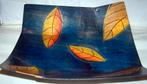 Prachtige zeldzame Kakadu houten design schaal. 40x35cm.Izgs, Schaal, Vierkant, Ophalen of Verzenden, Zo goed als nieuw