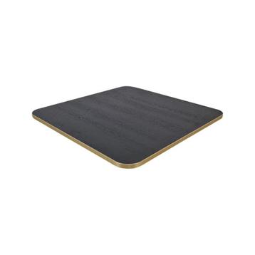 Messing bladen, Urban melamine horeca tafelbladen zwart  138 beschikbaar voor biedingen