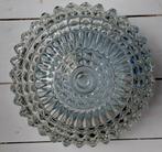 Vintage glazen plafonnière, Ophalen of Verzenden, Zo goed als nieuw, Glas
