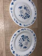 Arcopal Borden Set - Vintage Bloemen Design, Gebruikt, Ophalen of Verzenden, Glas, Bord(en)