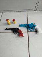 Twee leuke speelgoed pistolen, inclusief kappertjes., Ophalen of Verzenden, Zo goed als nieuw