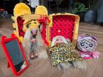 Na Na Na Surprise poppen incl jaguar rugtas/speelset, Ophalen of Verzenden, Zo goed als nieuw, Overige typen