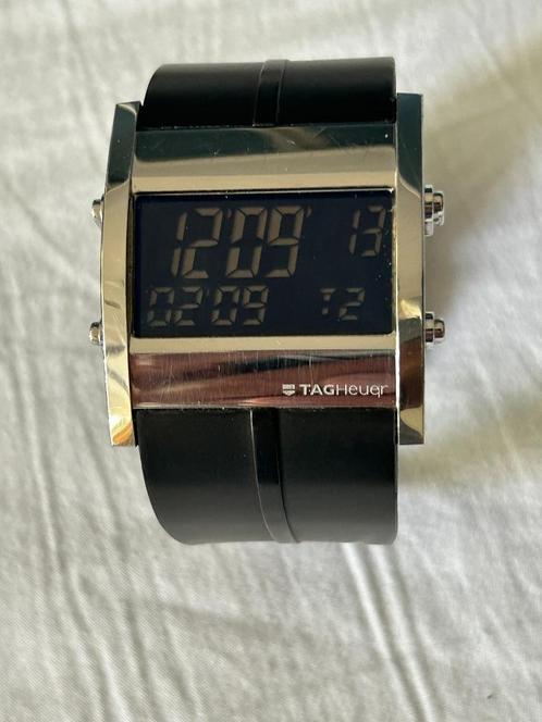 TAG Heuer Microtimer, Sieraden, Tassen en Uiterlijk, Horloges | Heren, Zo goed als nieuw, Polshorloge, TAG Heuer, Staal, Kunststof