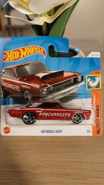 Hot Wheels '68 Dodge Dart Ramchargers Muscle Mania beschikbaar voor biedingen