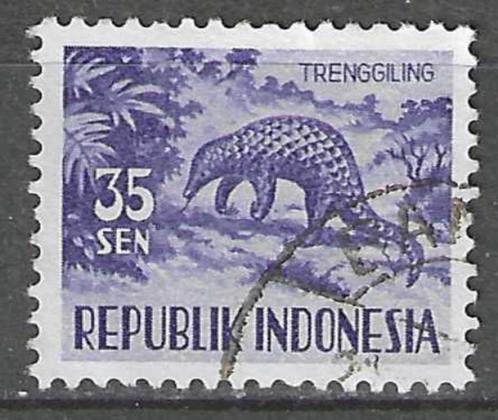Indonesie 1956/1958 - Yvert 123 - Indisch schubdier (ST), Postzegels en Munten, Postzegels | Azië, Postfris, Zuidoost-Azië, Verzenden