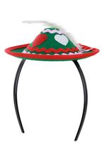 Diadeem Tiroler hoedje mini van € 3,95 voor € 1,75, Ophalen of Verzenden, Nieuw, Kostuum, Overige