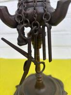 Antieke Olielamp / Snuiter - Compleet, Antiek en Kunst, Antiek | Lampen, Ophalen of Verzenden