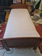 seniorie Bed  elektrische laten boden met of zonder matras, Verstelbaar, 90 cm, Eenpersoons, Bruin