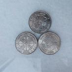 3 stuks zilveren 100 pesetas 1966, Ophalen of Verzenden, Overige landen, Zilver