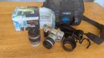 Minolta Dynax 404si incl 28-80 AF en 70-210 lenzen, Ophalen of Verzenden, Zo goed als nieuw, Spiegelreflex, Minolta