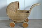 rieten / rotan  poppenwagen Classic, Antiek en Kunst, Ophalen of Verzenden