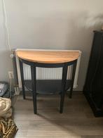 Half ronde wandtafel. 71 cm h, 40 cm d, 80 cm b. Ikea., Huis en Inrichting, Tafels | Sidetables, Ophalen, 50 tot 100 cm, Rond
