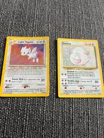 Light Togetic en chansey holo, Hobby en Vrije tijd, Verzamelkaartspellen | Pokémon, Ophalen of Verzenden, Zo goed als nieuw