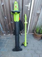 Bladblazer en kanten trimmer samen in 1 koop., Tuin en Terras, Bladblazers, Ophalen, Florabest, Met neuswiel, Elektrisch