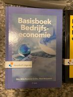 Basisboek bedrijfseconomie, bedrijfskunde boeken, Boeken, Ophalen of Verzenden, Zo goed als nieuw, Management