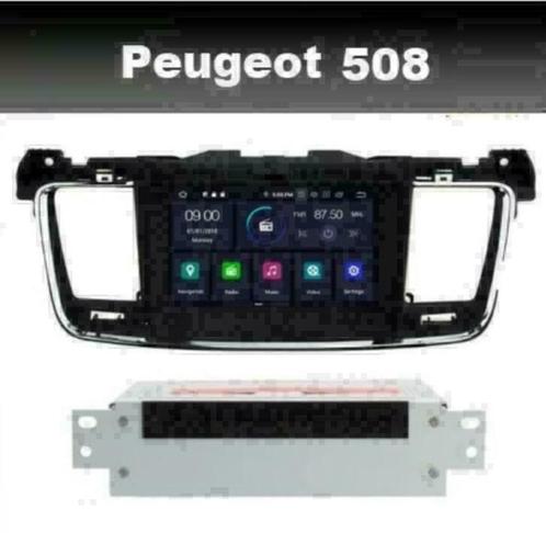 Peugeot 508 radio navigatie android 10 wifi dab+ carplay usb, Auto diversen, Autoradio's, Nieuw, Ophalen of Verzenden