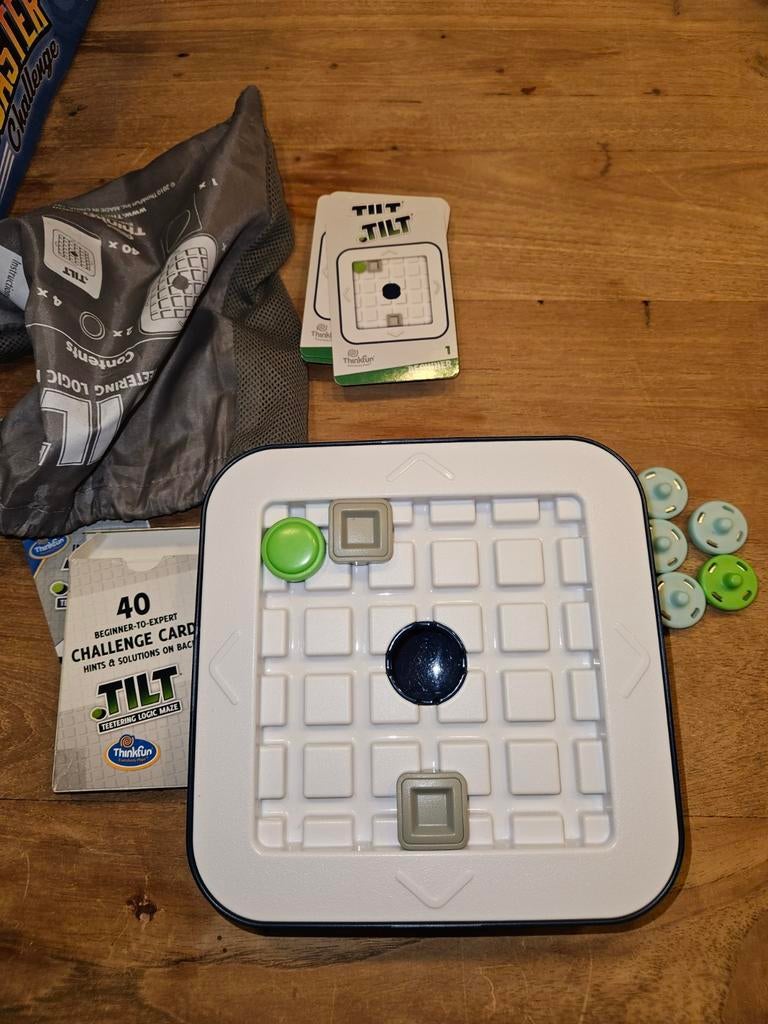 Tilt Thinkfun Logisch Denkspel, Een of twee spelers, Thinkfun, Ophalen of Verzenden, Zo goed als nieuw