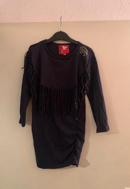 Blauwe shirt van Europe kids. Maat 122, Kinderen en Baby's, Kinderkleding | Maat 122, Zo goed als nieuw, Meisje, Shirt of Longsleeve