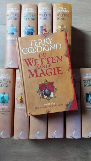 de Wetten van de Magie - Terry Goodkind - 11 boeken beschikbaar voor biedingen